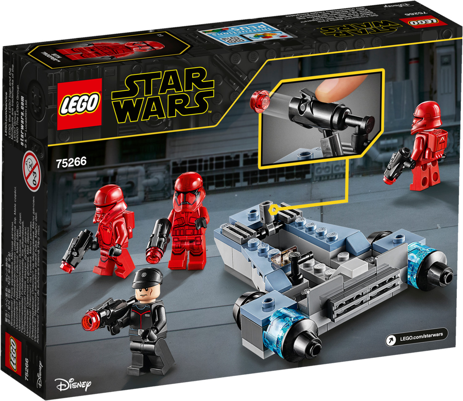 Coffret de bataille Le Mandalorien LEGO Disney Star Wars (75267), 6 ans et  plus