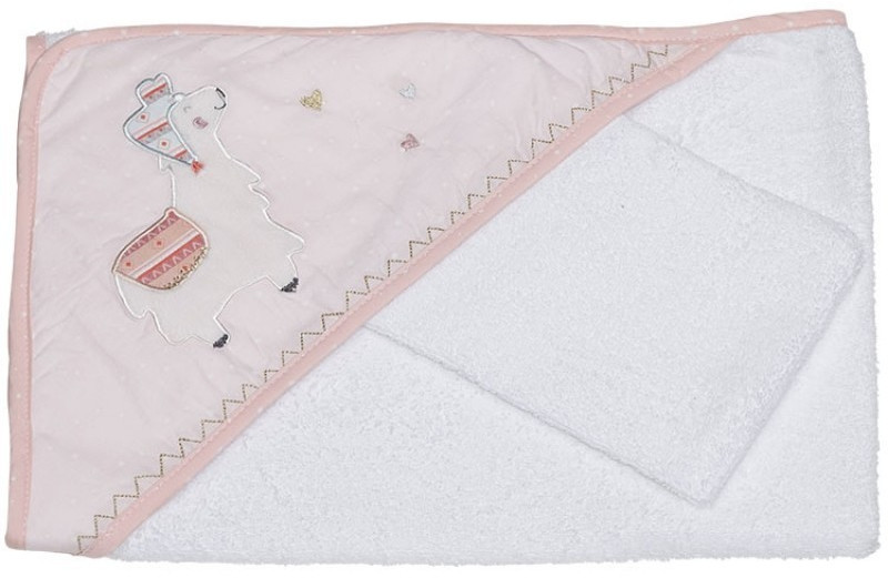 Sauthon Cape de bain + gant Mila
