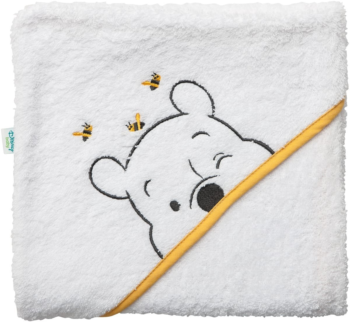 Babycalin Cape de bain Disney 80 x 80 cm Winnie abeilles