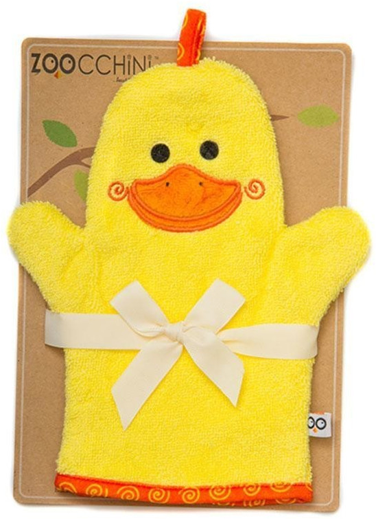 Zoocchini Gant de toilette marionnette Puddles le canard