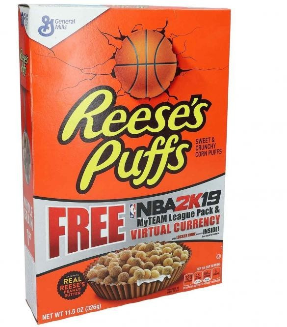 Reese's Céréales Puffs avec cacao et beurre de cacahuète (326g)