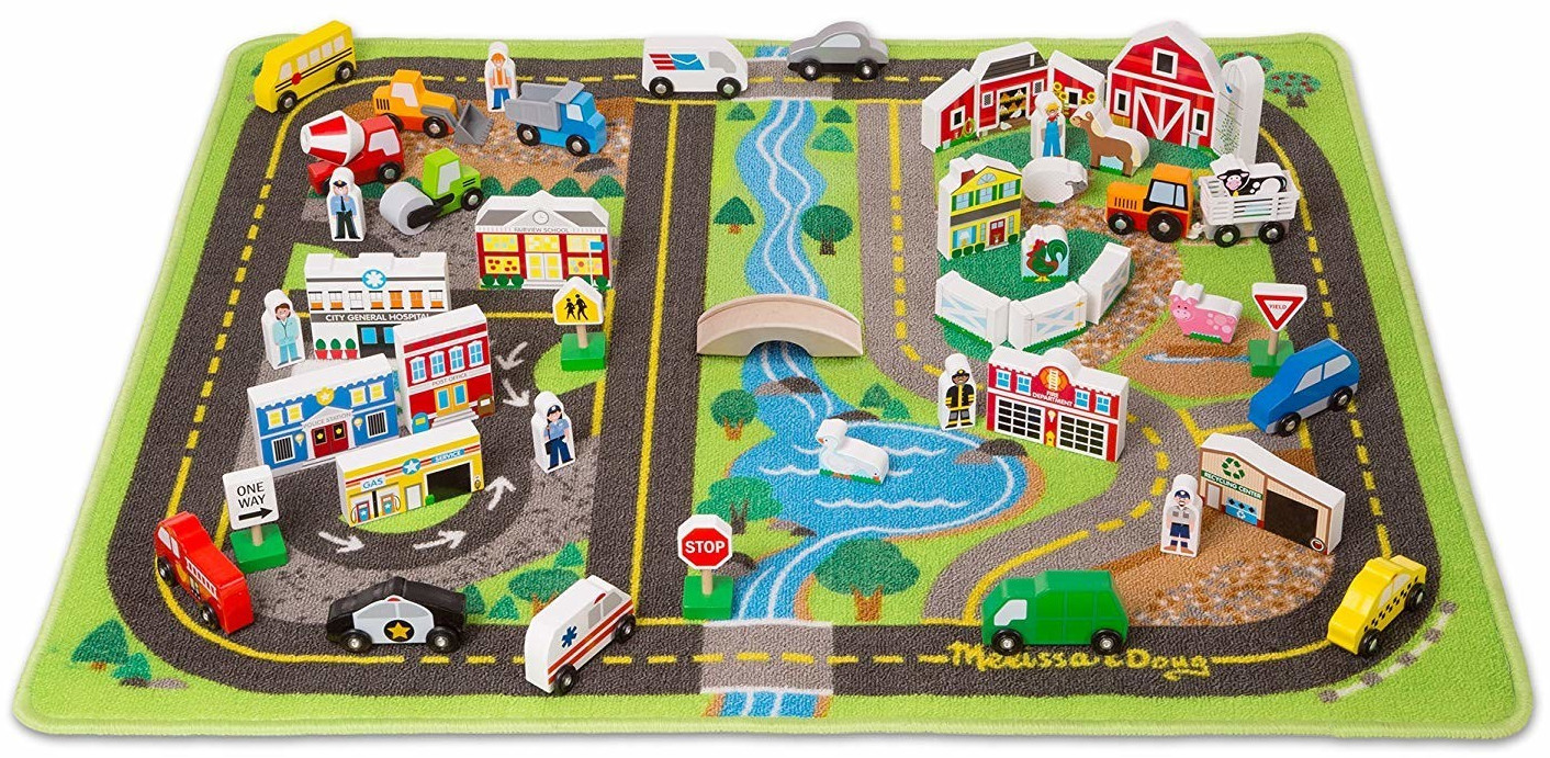 Melissa & Doug Tapis de routes deluxe