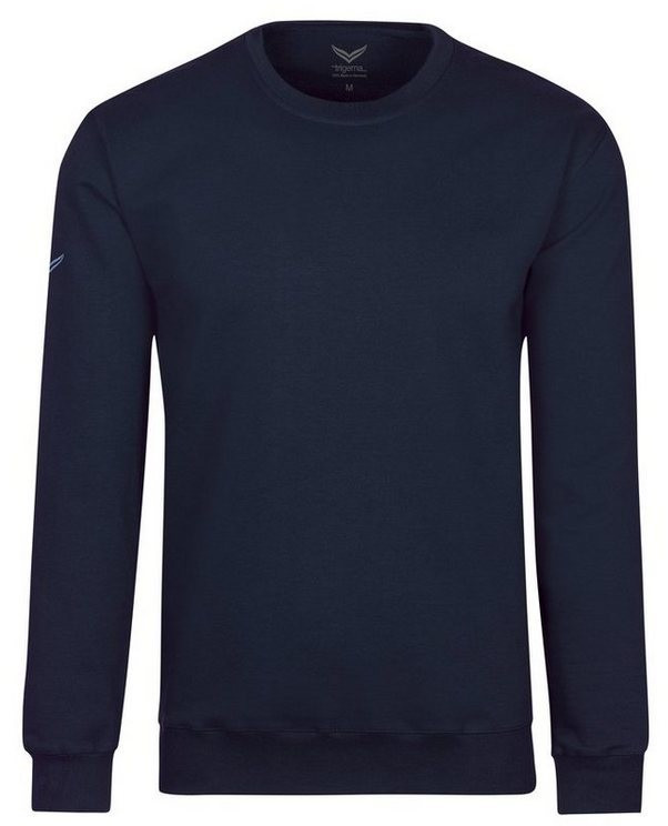 Trigema Sweatshirt Organic Cotton (579501) C2C navy