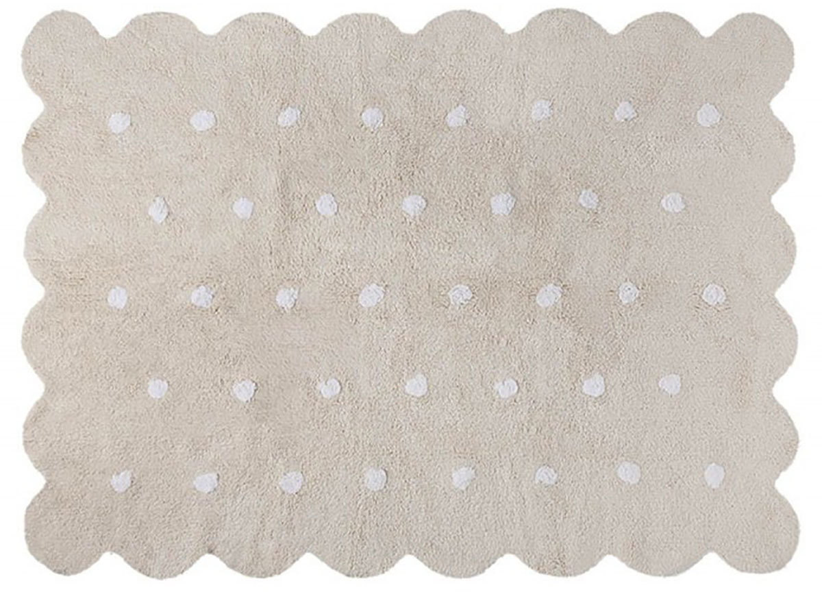 Lorena Canals Tapis lavable biscuit beige