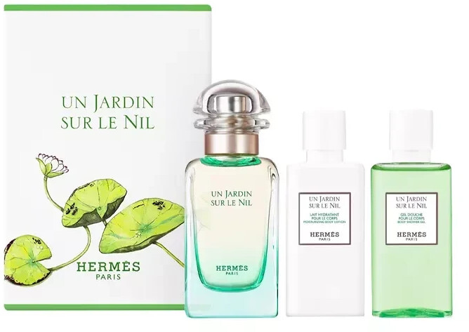 Hermès Un Jardin sur le Nil Set (EdT 50ml + BL 40ml + SG 40ml)