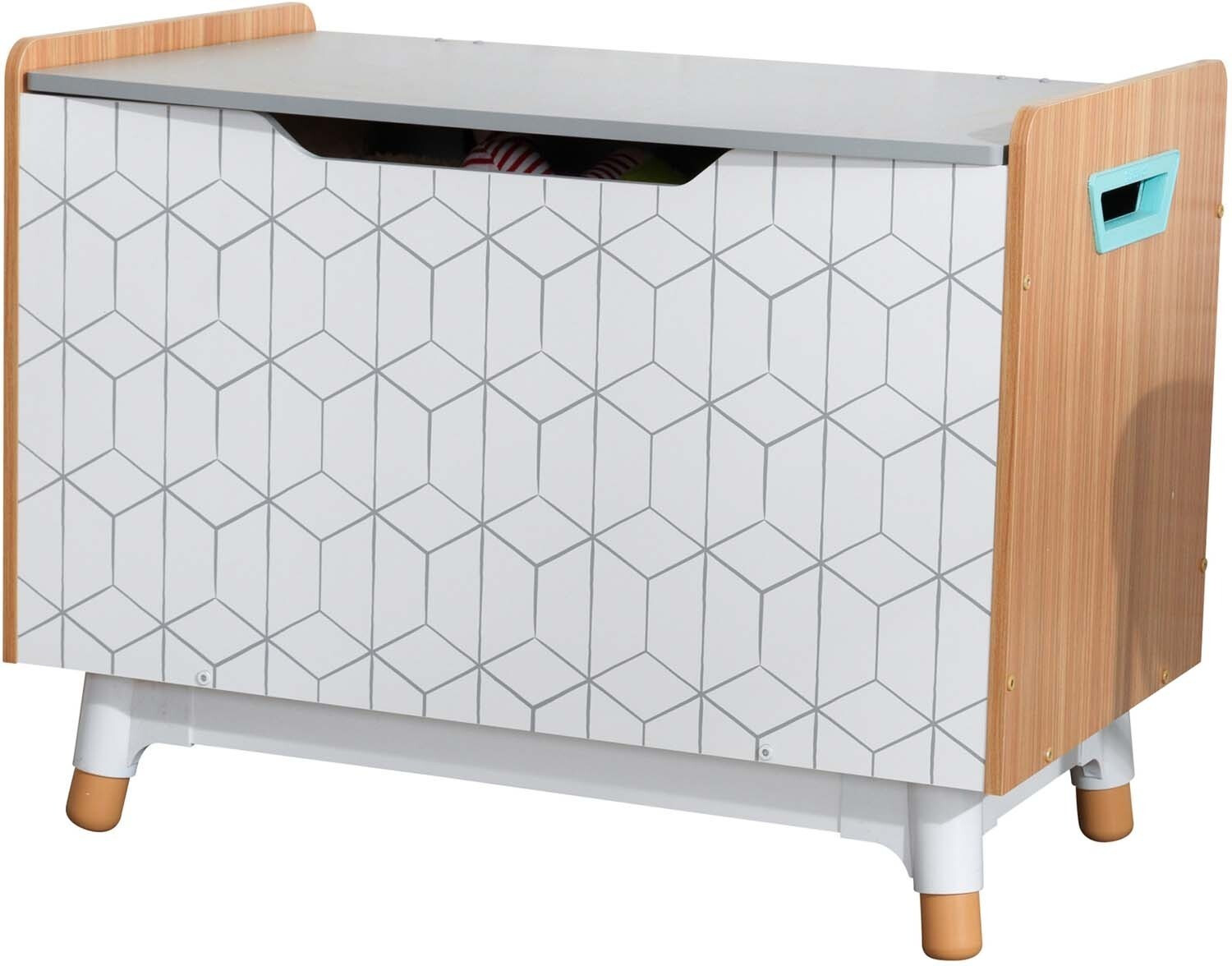 KidKraft Coffre à jouets Mid-Century Kid