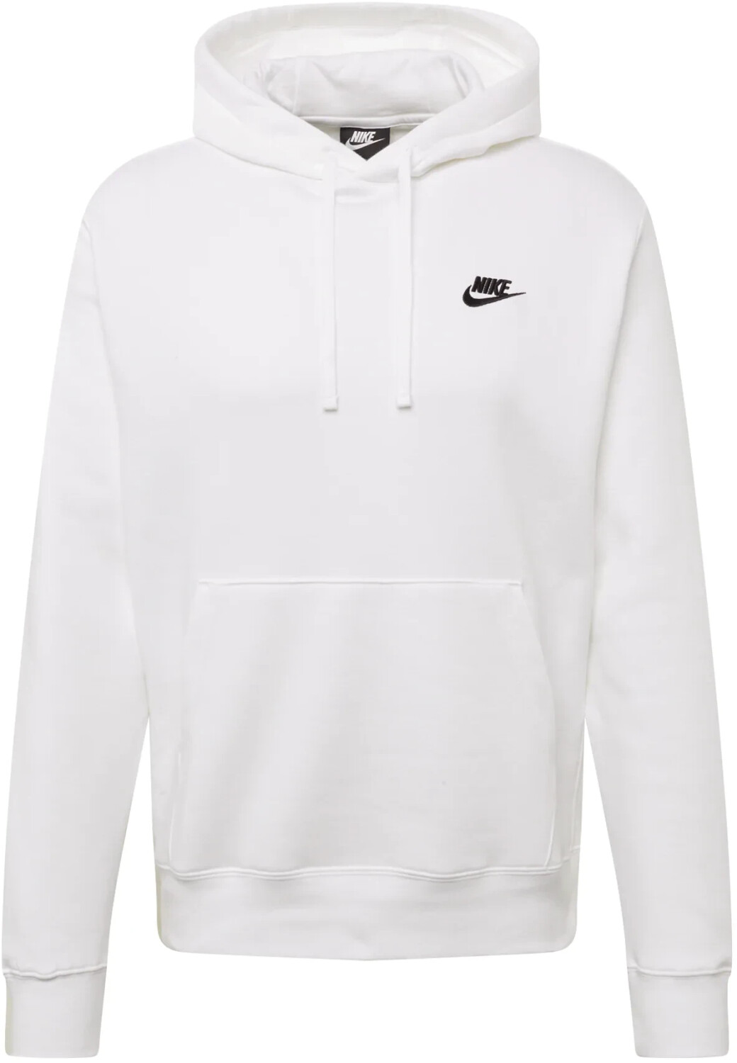 Nike Club Fleece Hoodie white/white/black (BV2654-100) a € 38,99 (oggi ...