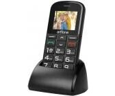 artfone Teléfono Móvil Personas Mayores, 2G Senior Móviles de Teclas  Grandes, fácil de Usar Celular para Ancianos con botón SOS, con una Base de  Carga, Batería de 1400 mAh, Negro : 