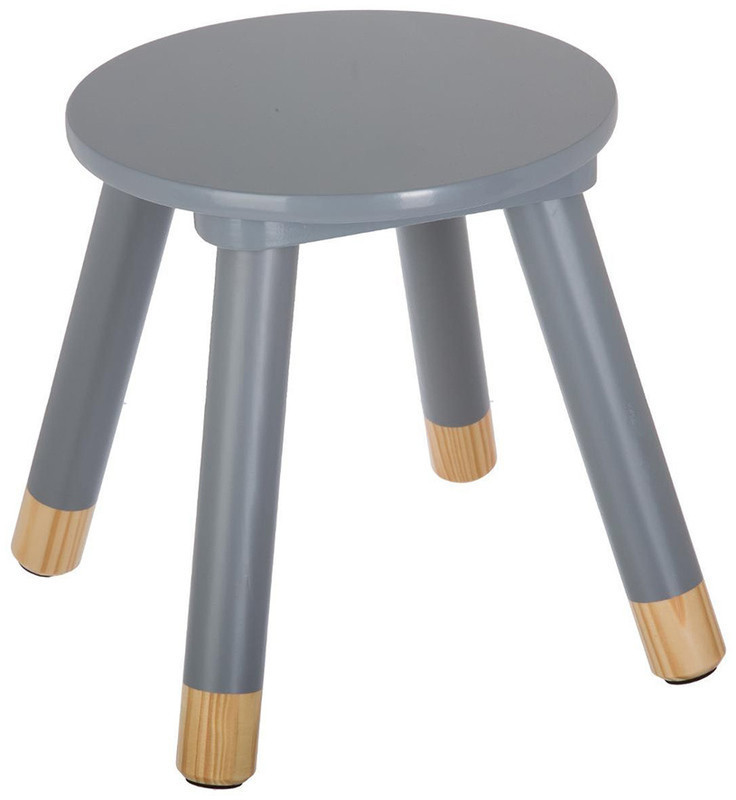 Atmosphera Tabouret Douceur gris