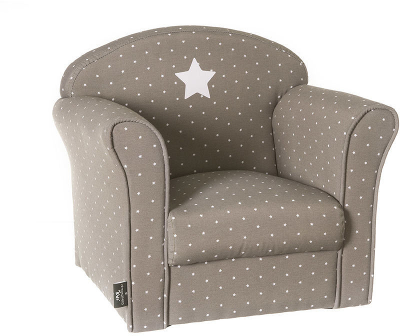 Atmosphera Fauteuil pour enfant étoiles taupe
