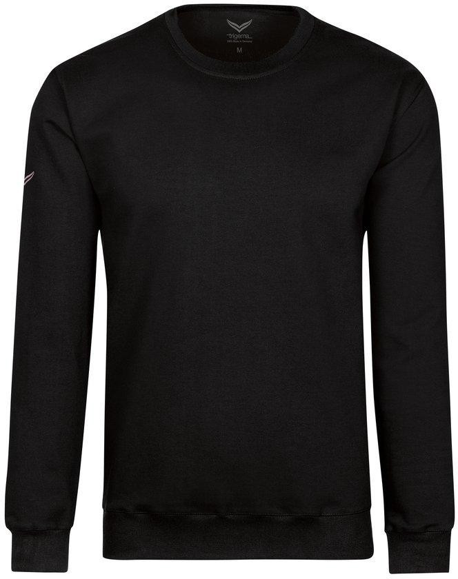Trigema Sweatshirt Organic Cotton C2C (679501) black