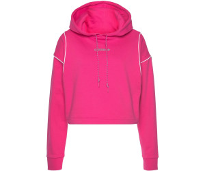 Adidas Women's Originals Cropped Hoodie real magenta (GC8788 Adidas Women's Originals Cropped Hoodie real magenta (GC8788