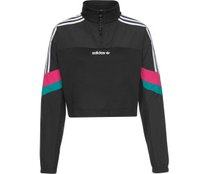 adidas blocked hz crop top