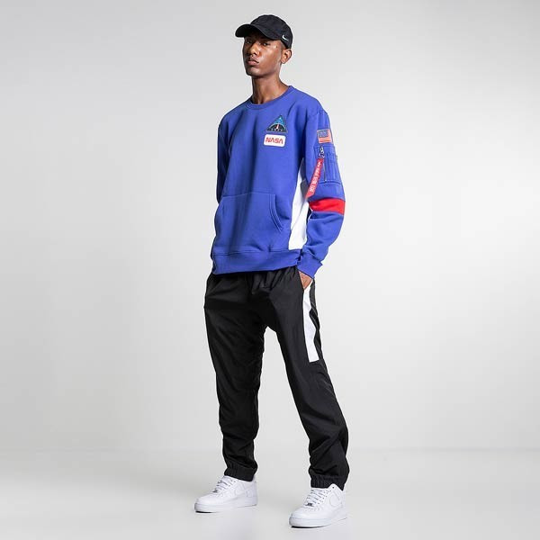 Alpha Industries Space Camp Sweater nautical blue (198302)