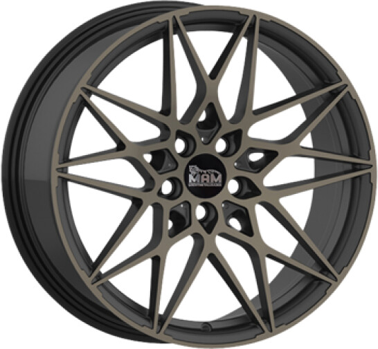 MAM B2 (8.5X20) matt black bronze