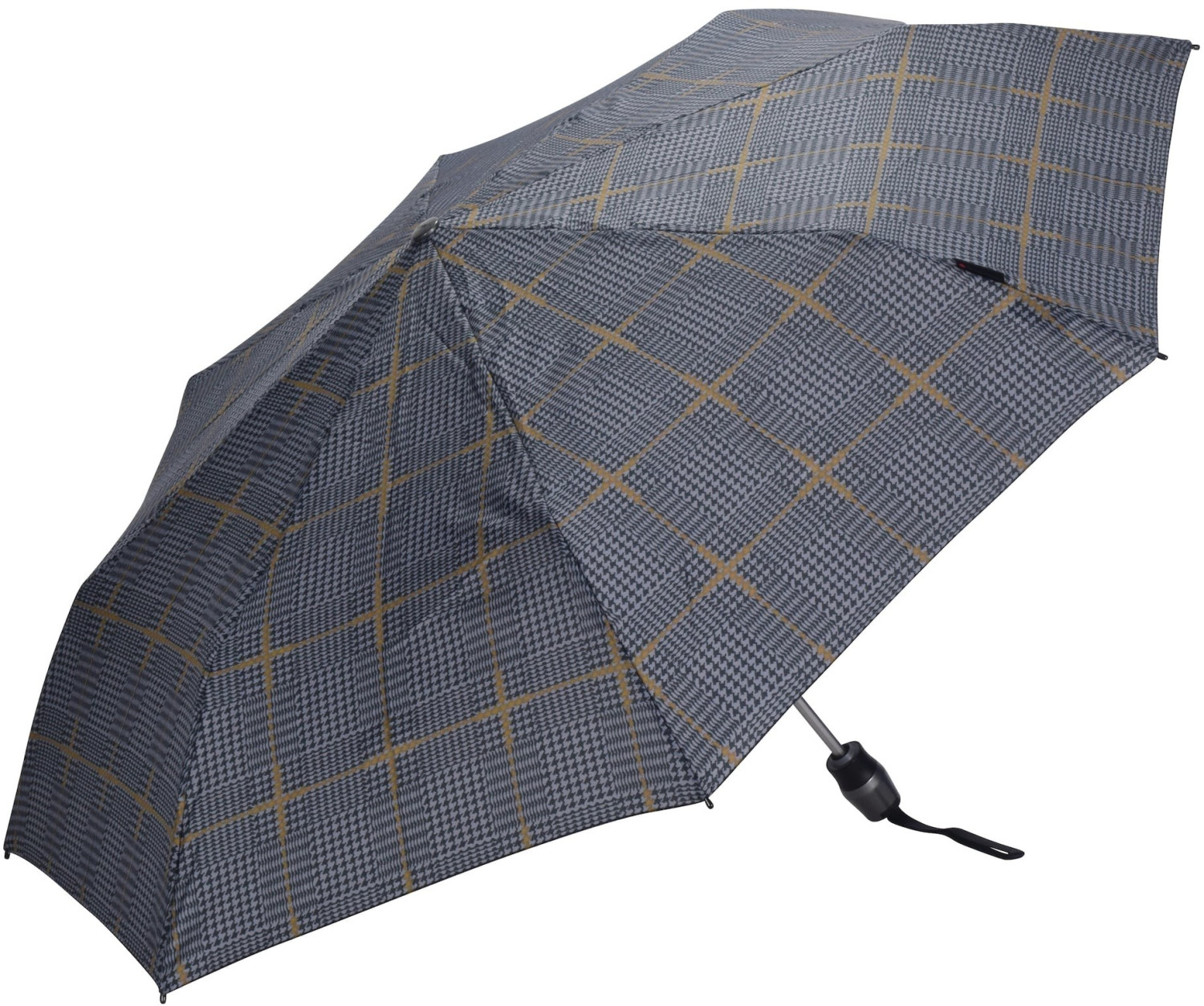 Knirps T.200 Duomatic Men's Prints Collection sherlock-tobacco