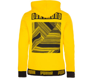Cyber Yellow Puma Herren BVB FtblCulture Hoody Pullover S Cyber Yellow Puma Herren BVB FtblCulture Hoody Pullover S