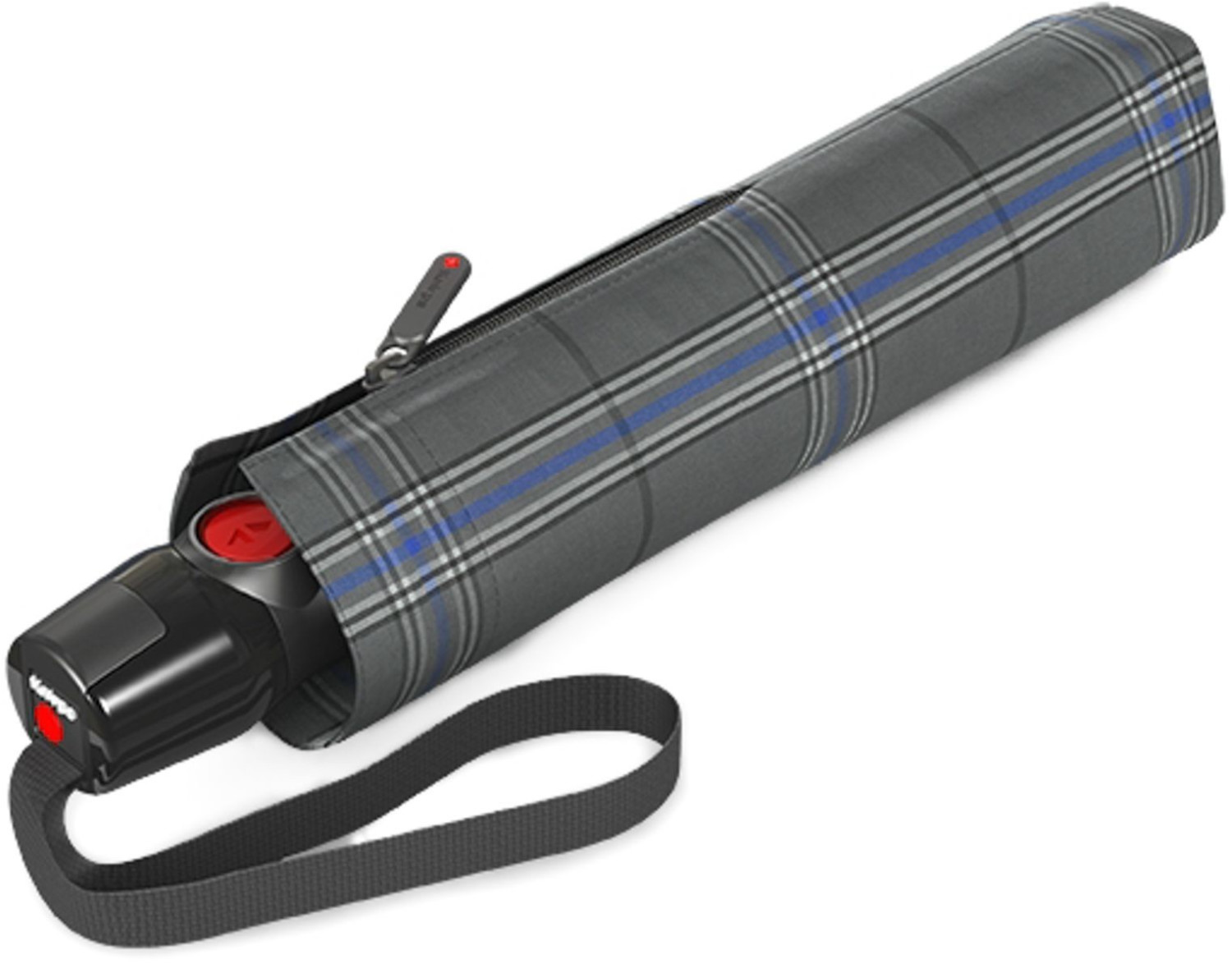 Knirps Medium Duomatic Paraplu – Automatisch Openen, Stormbestendig Tot 120 Km/u, Met Tas