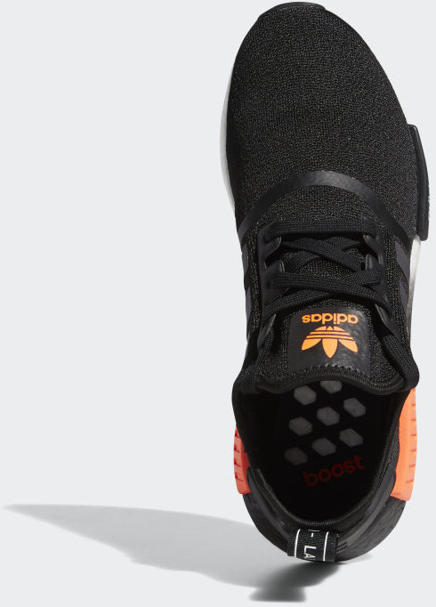 Nmd core black solar orange on sale