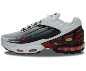 nike tuned 3 white red