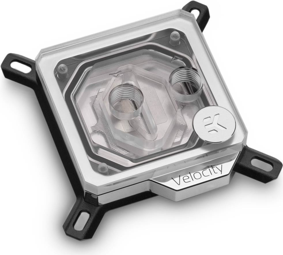 EK Water Blocks EK-Velocity - Nickel + Plexi