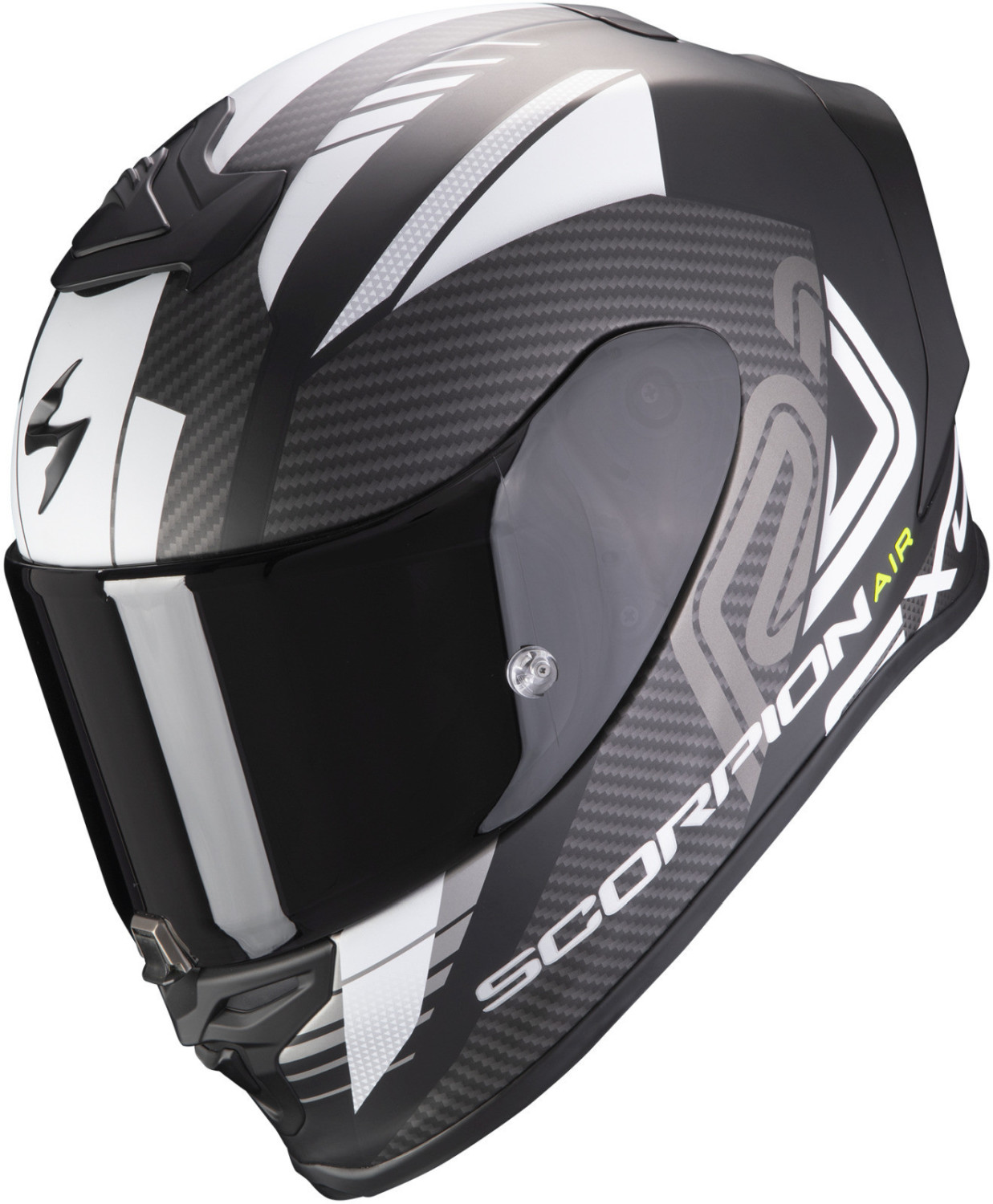 Scorpion Exo R1 Air Halley Matt Black/White