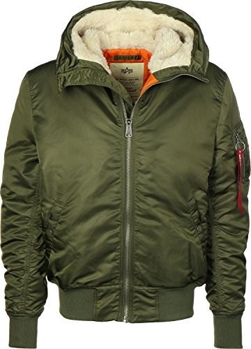 Alpha Industries MA-1 Hooded green (158104-257)