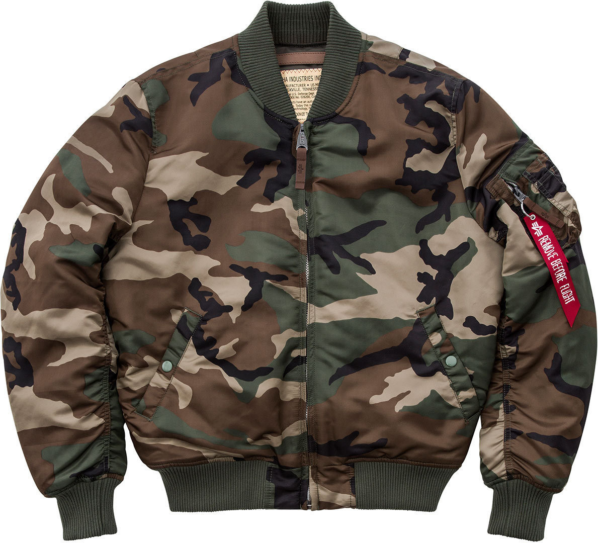 Alpha Industries MA-1 VF 59 Man woodland camo (191118-408)