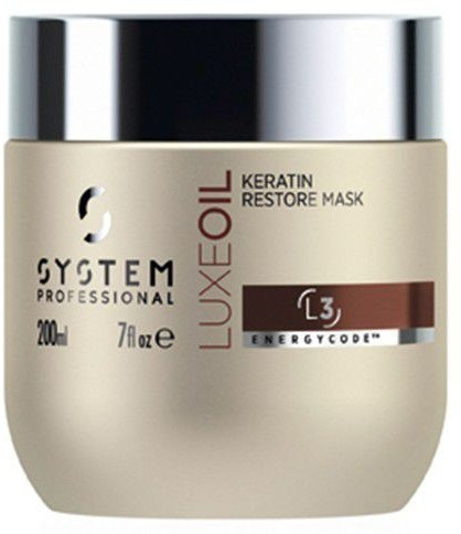 System Professional EnergyCode L3 LuxeOil Keratin Restore Mask (200 ml)