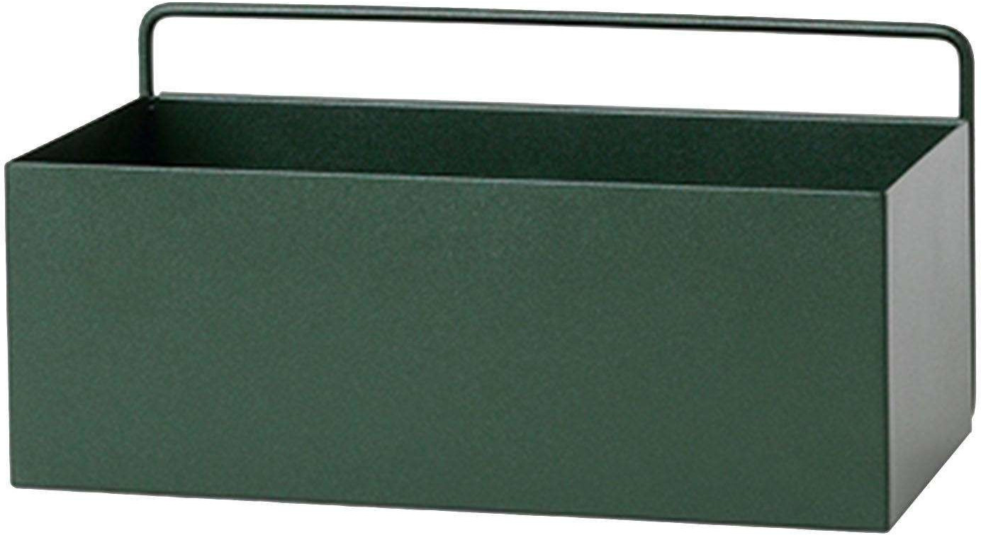 Ferm Living Wall Box Rectangular Dark Green