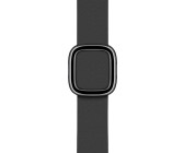 Apple Modernes Lederarmband 40mm Schwarz L