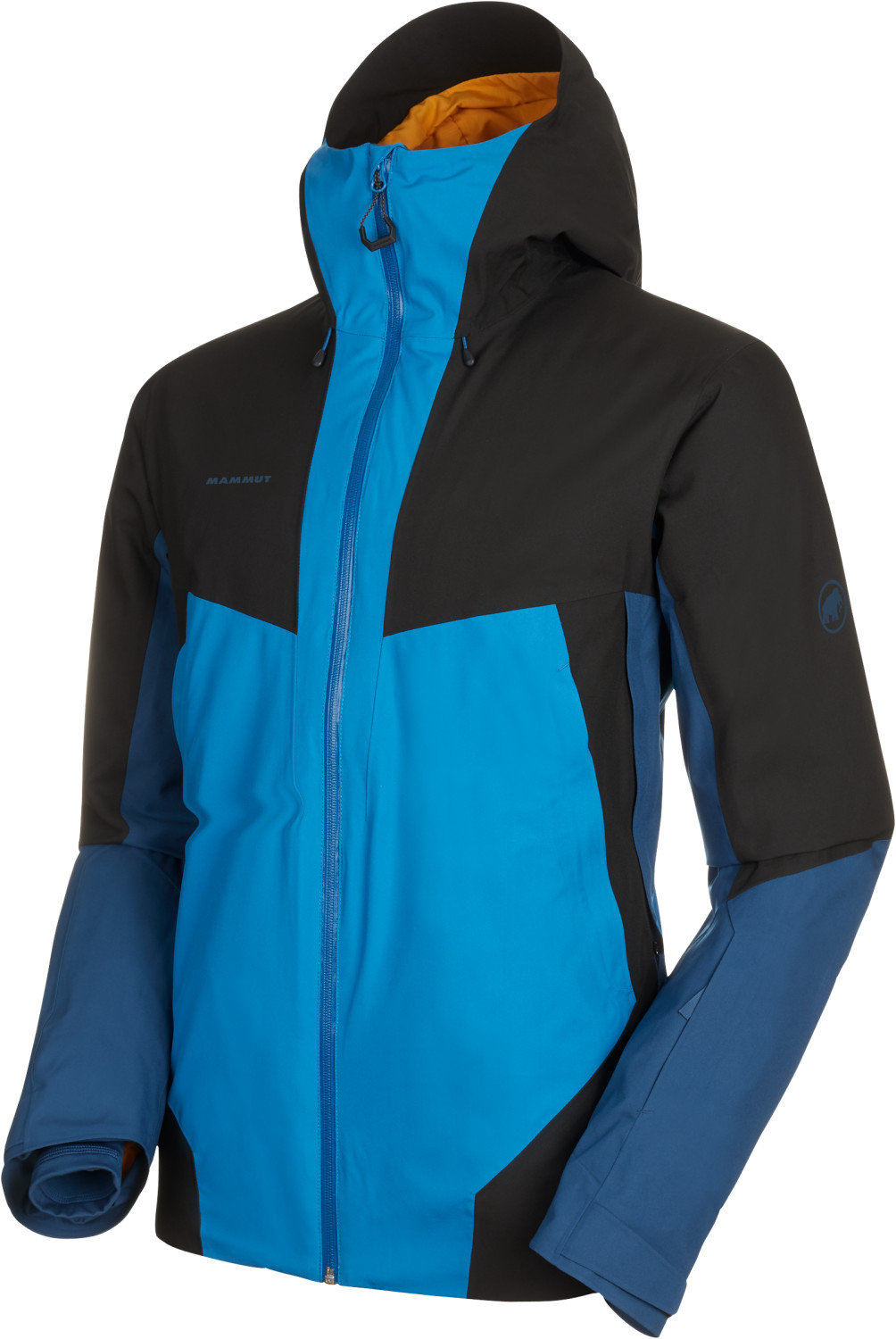 Mammut Casanna Thermo Hooded Hardshell Jacket Men sapphire/wing teal/black