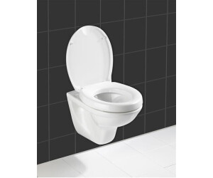 mksfy WC-Sitz Bezug Spitze WC-Reißverschluss Klettverschluss