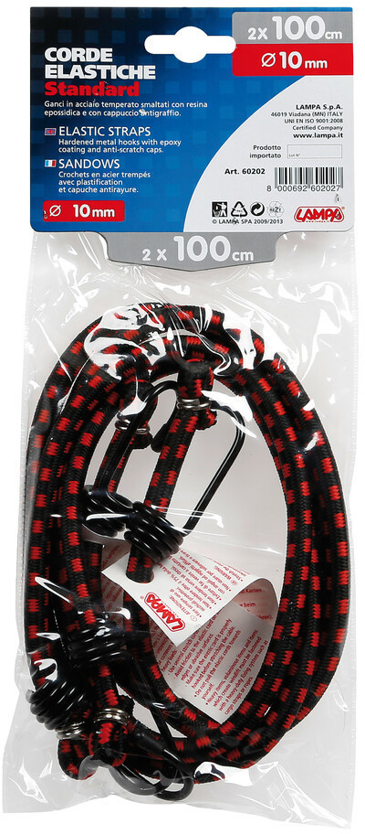 Lampa Standard elastic cords 2x100cm (60202)