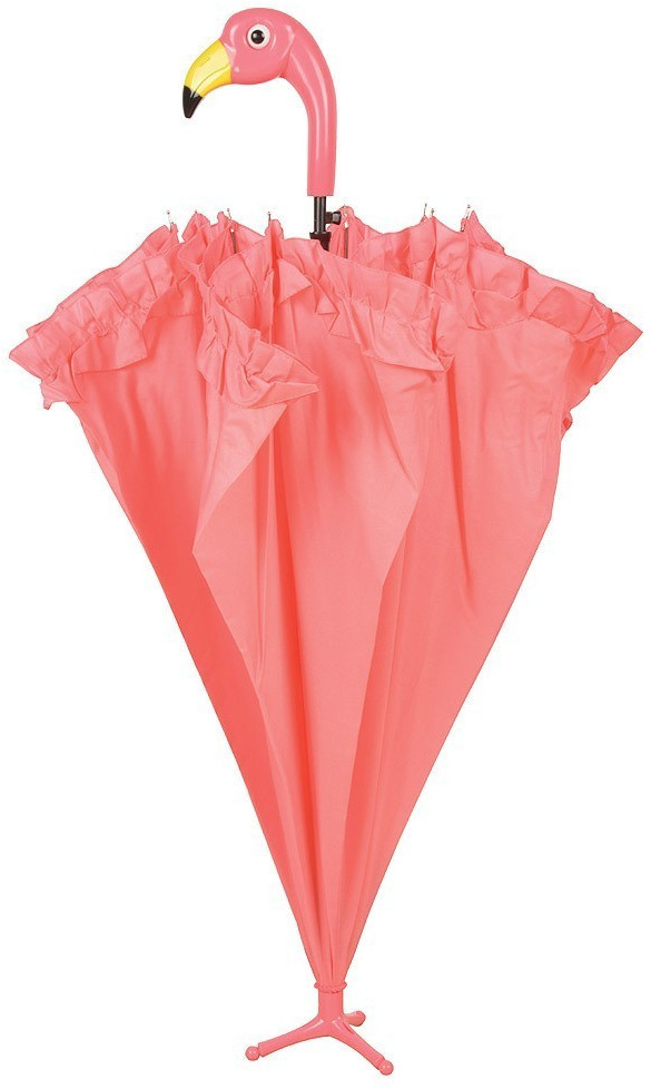 Esschert Umbrella flamingo with ruffles (TP203)