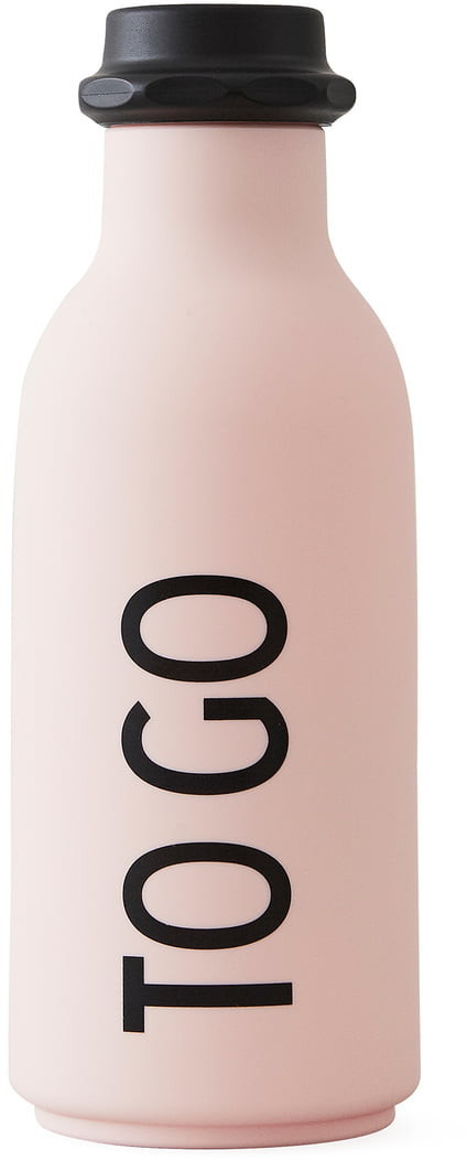Design Letters TO GO Drinking Bottle (500ml) pink