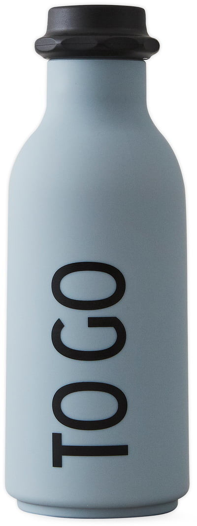Design Letters TO GO Drinking Bottle (500ml) grey
