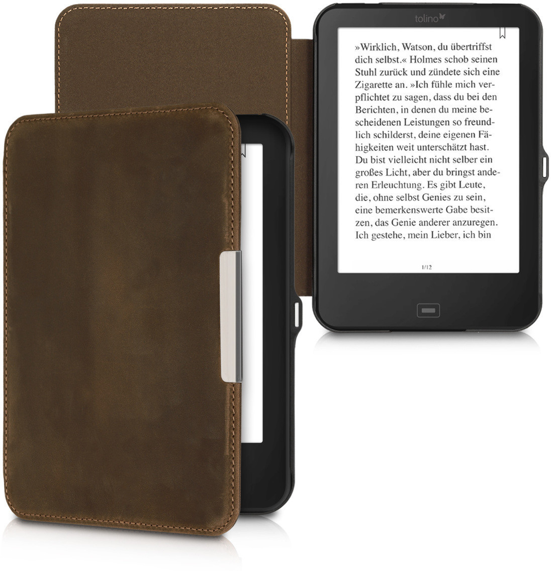kalibri Case Tolino Shine 2 HD brown (45781.05)