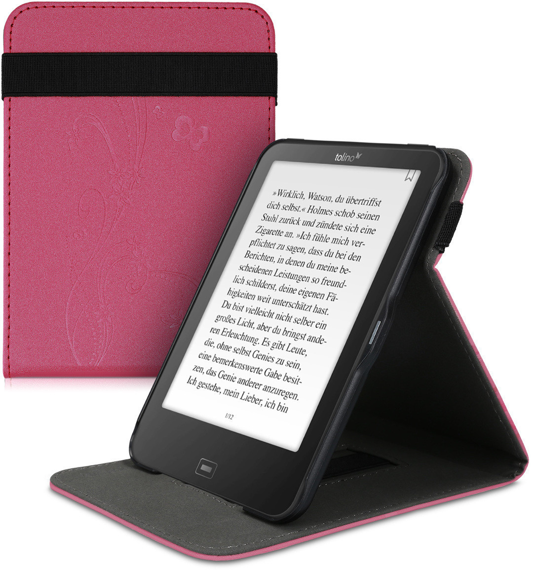 kwmobile Case Tolino Vision 4 HD pink (46723.07)