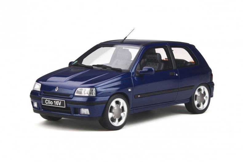 OttOmobile Renault Clio 16v Ph.2 bleu 1:18 (OT744)