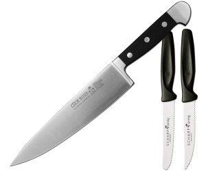Güde Messerscheide 5200/21 aus Leder 21 cm für Santoku und Kochmesser