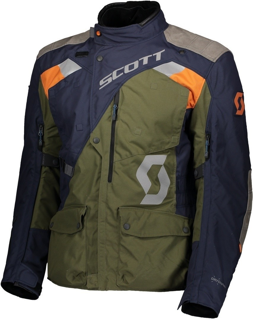 Scott Dualraid Dryo Jacket green/blue