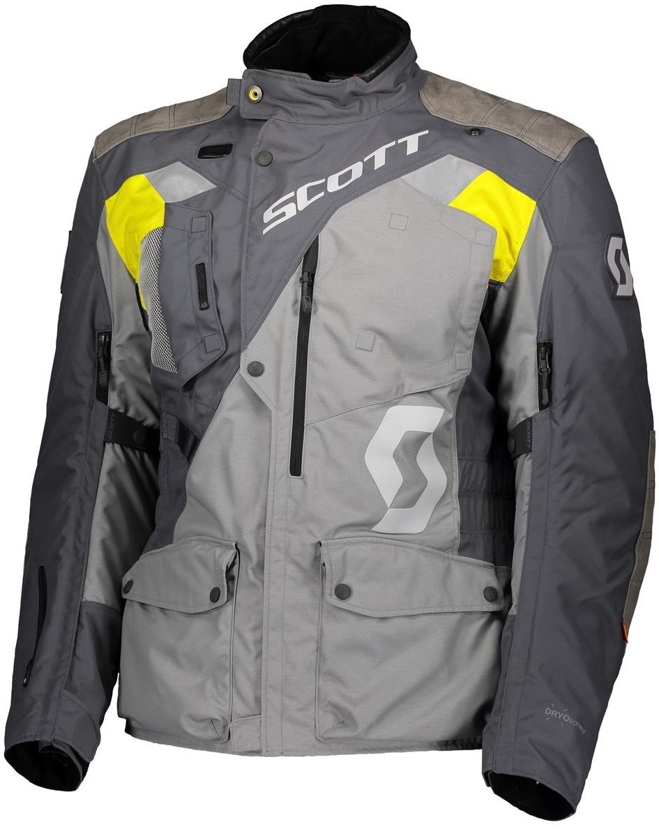Scott Dualraid Dryo Jacket grey/yellow