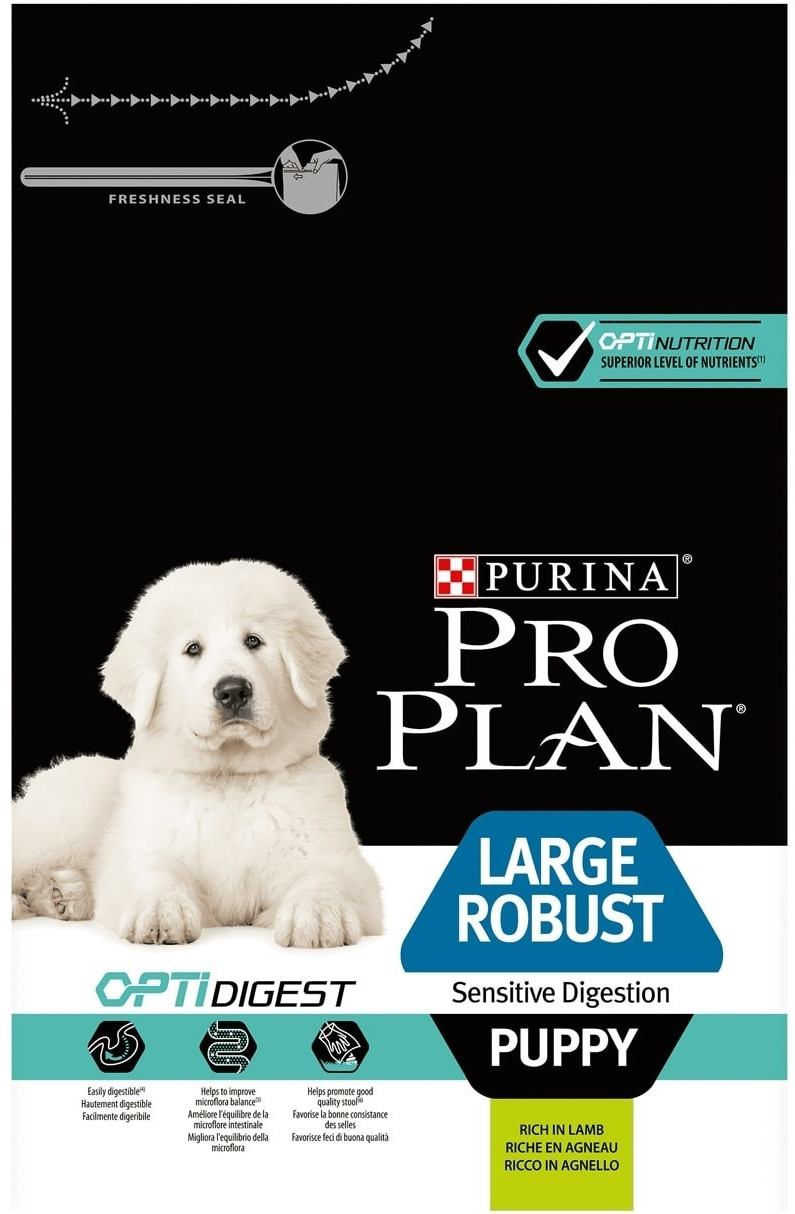 Purina Pro Plan OptiDigest Large Robust Puppy Sensitive digestion agneau (3 kg)
