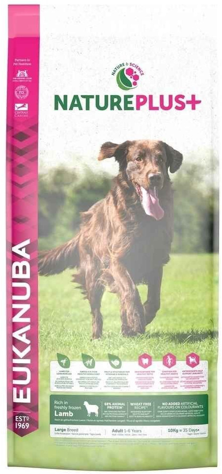 Eukanuba Adultes grande race NaturePlus+ agneau