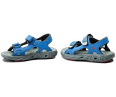 Columbia Kids Techsun Vent Sandal (1594632) stormy blue/mountain red