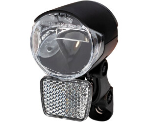 LED Fahrrad Scheinwerfer H-Black MR4 120 Lumen für Dynamo 6 Volt StVZO