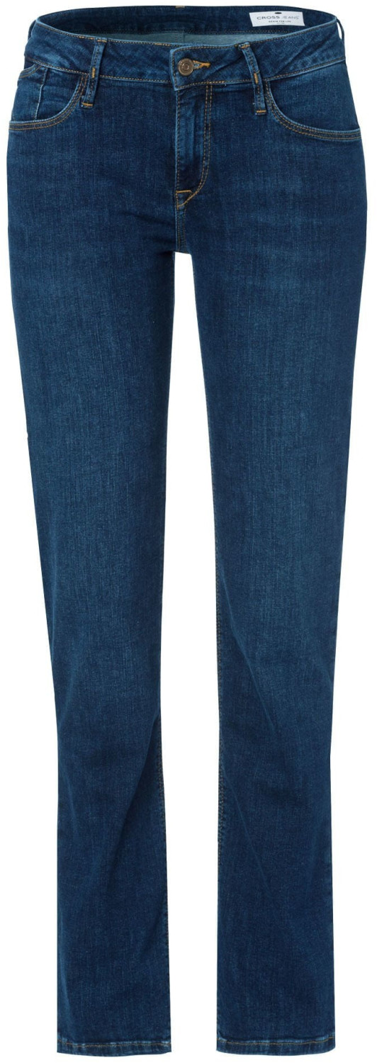 Cross Jeanswear Rose High Waist Straight Fit Jeans (050) dark used