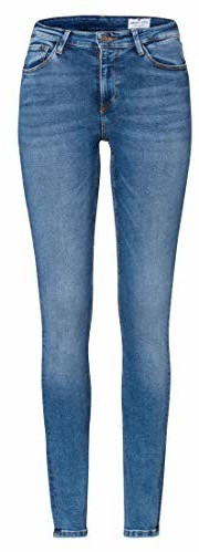 Cross Jeanswear Natalia High Waist Super Skinny Jeans (099) mid blue