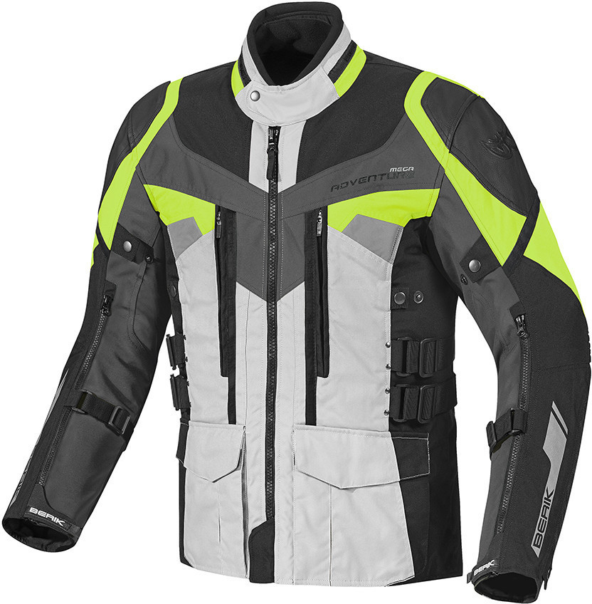 Berik Striker Jacket grey/yellow